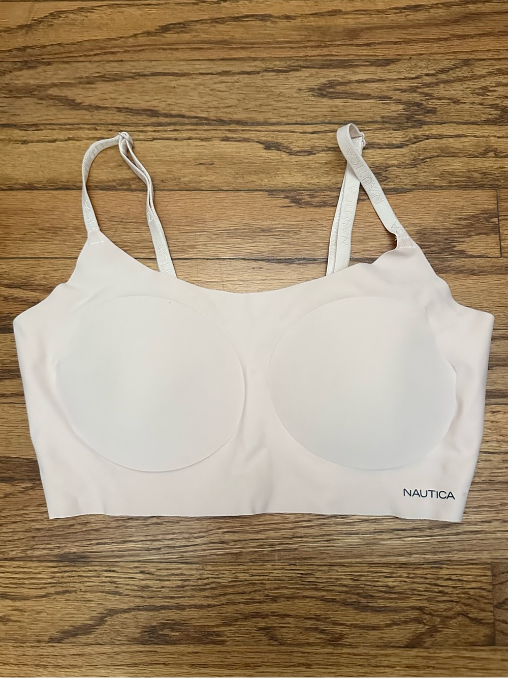 Nautica Seamless Padded Bralette in Light Pink - Size S